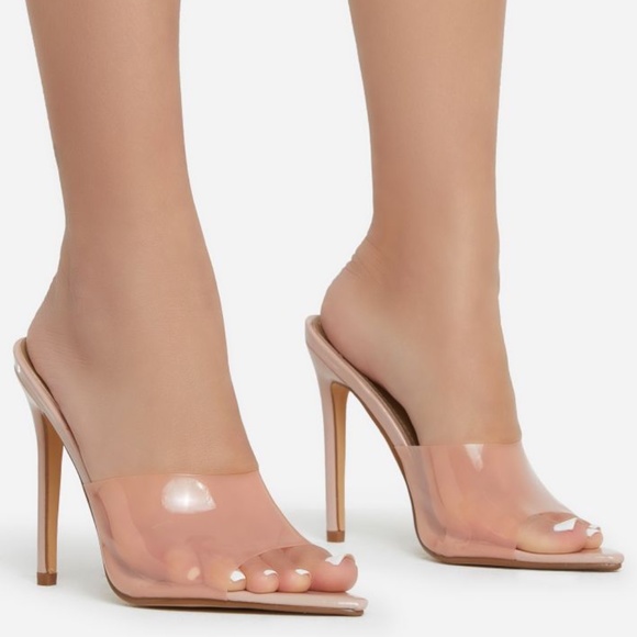 EGO KILO PEEP TOE HEEL MULE - Picture 2 of 4